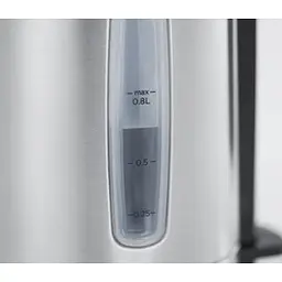 Електрочайник Russell Hobbs Compact Home 800 мл сріблясто-чорний (24190-70) - мініатюра 2
