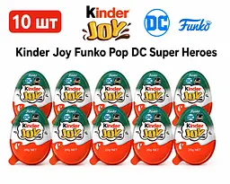 Комплект Kinder Joy Funko Pop DC Super Heroes  Супер Герої 10 шт  - мініатюра 2