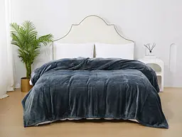 Покривало Ardesto Delicate 200х160 см сіре (ART0203DE) - мініатюра 5