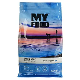 Сухий корм для собак середніх та великих порід Myfood Суперпреміум з ягням і рисом, 2,5 кг - мініатюра 2