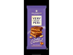 Шоколад MILLENNIUM VERY PERI 105г Millennium Very Peri мол з нач, подріб арах та солон карам