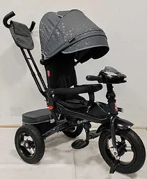 Велосипед 3-х колісний 6088 F – 980-66 Best Trike надувні колеса, фара, USB, Bluetooth, пульт, у коробці (6989151361137) - мініатюра 2