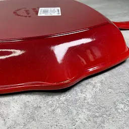 Сковорода-гриль Le Creuset Square Grillet 26 см вишнева 20183260600422 - мініатюра 5