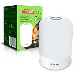 Нічник Eurolamp 2.5W 2800-6500K 1200mAh USB з акумулятором (NL-2.5W) - мініатюра 2