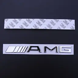 Емблема напис AMG скотч 3М 20 x 2 (ОЕМ A2208170815) Польща