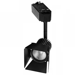 Світильник трековий поворотний LED KW-207/7W NW BK Brille 32-934