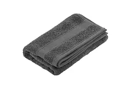 Рушник махровий Ardesto SuperSoft 50х90 см 100% бавовна темно-сірий (ART2250MC)  - мініатюра 4