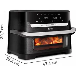 Мультипіч Tefal Dual Easy Fry Flex EY9228E0 [158670] - мініатюра 4