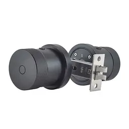 Замок біометричний автономний Trinix TRL-5106BTF Black з Bluetooth, зчитувачем відбитків пальців і карт Mifare (65-00021) - мініатюра 2
