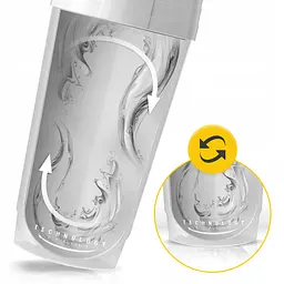 Шейкер спортивний 4FIZJO Ultra 700 мл White/Pink (P-5905973407069) - мініатюра 7