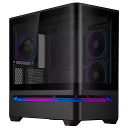 Корпус для ПК ASUS PRIME AP202 TG ARGB BLACK (90DC00P0-B19000) - мініатюра 2