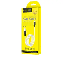 Кабель Hoco X29 Pisces Cable USB to Type - C 2A 1m White - мініатюра 2