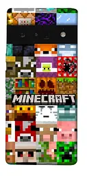 Чохол Demsky Minecraft collage для Google Pixel 6 Pro