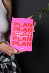 Мініпланер «I HAVE NO PLAN AT ALL mini» рожевий - мініатюра 3
