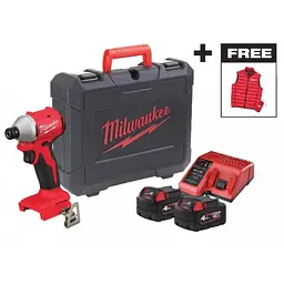 Гвинтоверт ударний акумуляторний M18 BLIDRC-402C 18В Milwaukee teh0025356 - мініатюра 2