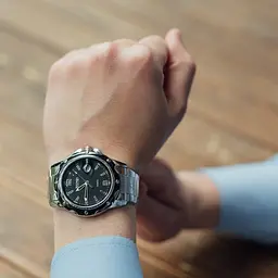 Наручний годинник Skmei Robby Steel 0992S Сріблястий (725) - мініатюра 4