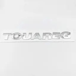 Емблема напис TOUAREG Хром 230x25 мм на скотчі ЕМ 178.03