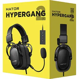 Навушники Hator Hypergang 2 USB 7.1 Black (HTA-940) - мініатюра 8