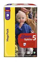 Підгузки-трусики Libero Up&Go 5 (10-14 кг), 60 шт. - мініатюра 2