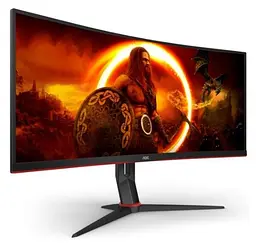 Монітор AOC 34" CU34G2XP/BK Black/Red teh0022223 - мініатюра 5