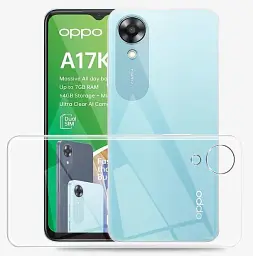 Силіконовий чохол BeCover для Oppo A17k 4G Transparancy (709301) - мініатюра 3
