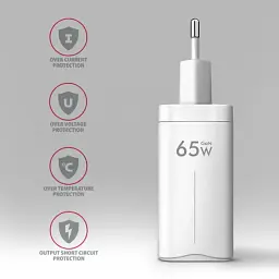 Зарядний пристрій AXAGON 1xUSB + 2xUSB-C 65W QC4+ PD3.0 PPS white (ACU-DPQ65W) - мініатюра 6