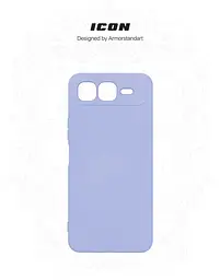 Чехол ArmorStandart ICON для Infinix Smart 10 Plus 4G с камерой, цвет Lavender (ARM87954) - мініатюра 3