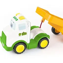 Іграшкова техніка John Deere Kids тягач і трактор зі світлом і звуком (47207) - мініатюра 3
