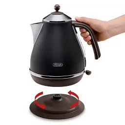 Електрочайник DeLonghi KBOV 2001 BK - мініатюра 3