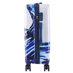 Валіза Semi Line 24" (M) White/Blue Print (T5653-2) - мініатюра 4