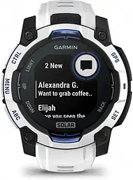 Смарт-годинник Garmin Instinct 3 45mm Solar Whitestone with Whitestone Band (010-02934-03/43) - мініатюра 2