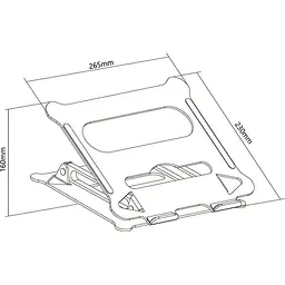 Підставка для ноутбука OfficePro LS610 (LS610) - мініатюра 10