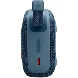 Портативна акустика JBL Go 4 Blue (JBLGO4BLU) - мініатюра 4