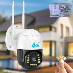 Камера зовнішнього відеоспостереження HandyHeat 4G Sim V380 PRO Вулична IP відеокамера 66 з нічною зйомкою - мініатюра 7