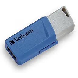 USB флеш накопичувач Verbatim 2x32GB Store 'n' Click Red/Blue USB 3.2 (49308) - мініатюра 7