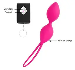 Вагінальні кульки Dorcel Divine Balls, діаметр 3,5 см, маса 91 г - мініатюра 5