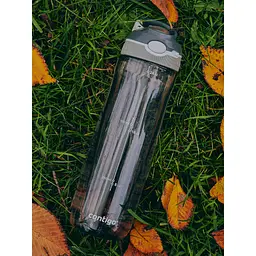 Пляшка для води Contigo Ashland спортивна сіра 0.72 л (2191378) - мініатюра 5