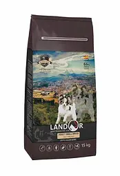 Сухий корм Landor Adult Small Breed Duck&Rice Ландор для дорослих собак дрібних порід Качка з рисом 15 кг - мініатюра 2