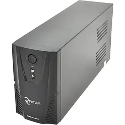 ДБЖ Ritar RTP650L-UX-IEC (390W) Proxima-L, LED, AVR, 3st, USB, 4xIEC-320 C14, 145-290Vac, 1x12V7Ah, plastik Case (314 x 97 X 143) 4,6 кг Q4