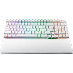 Клавіатура Asus ROG Strix Scope II 96 RGB NX Wireless White [90MP037A-BKUA30] [126944] - мініатюра 2