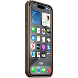 Чохол Apple FineWoven Case with MagSafe для iPhone 15 Pro Max Taupe [MT4W3ZM/A] [92924] - мініатюра 4