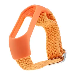 Ремінець Braided Buckle Enhanced Mi Band 3/4/5/6/7 Orange