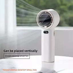 Портативний вентилятор DK WT-K38 Silver [136037] - мініатюра 3