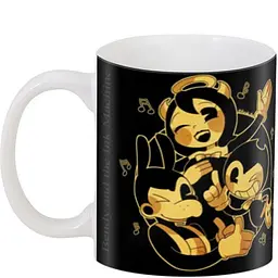 Кухоль GeekLand Bendy and the Ink Machine Бенді та чорнильна машина BM .02.12 330 мл білий - мініатюра 3