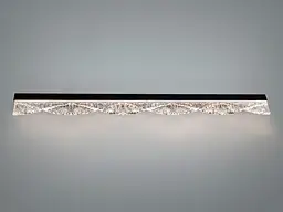 Настінне LED бра Diasha 8057/800BK лінійне чорне 20 Вт