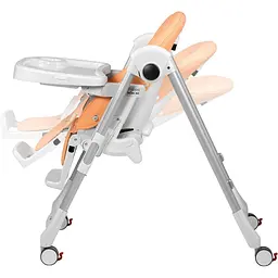 Стілець для годування Peg-Perego Prima Pappa Follow Me Peach персиковий - мініатюра 4
