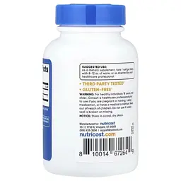 Вітамін К2 Nutricost у формі МК-7, 100 мкг 240 гелевих капсул - мініатюра 3