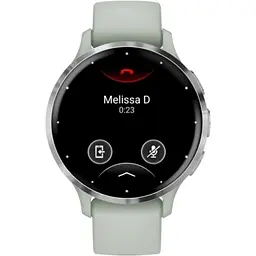 Смарт-годинник Garmin Venu 3S Silver S. Steel Bezel w. Sage Grey Case and S. Band (010-02785-01) - мініатюра 4