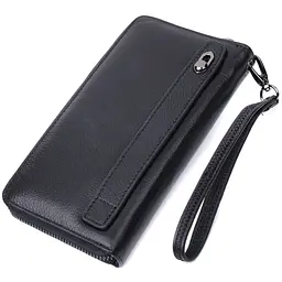 Зручний клатч для чоловіків із натуральної шкіри ST Leather 22681 чорний - мініатюра 2