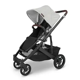Прогулянкова коляска Uppababy Cruz V2 - Anthony + люлька Uppababy Carrycot-Anthony-White and Grey Chanille Carbon Frame - мініатюра 14